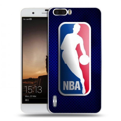 Дизайнерский пластиковый чехол для Huawei Honor 6 Plus НБА