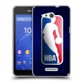 Дизайнерский силиконовый чехол для Sony Xperia E4g НБА