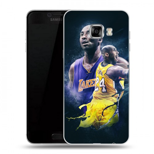 Дизайнерский пластиковый чехол для Samsung Galaxy C5 НБА