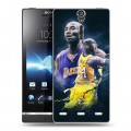 Дизайнерский пластиковый чехол для Sony Xperia S НБА