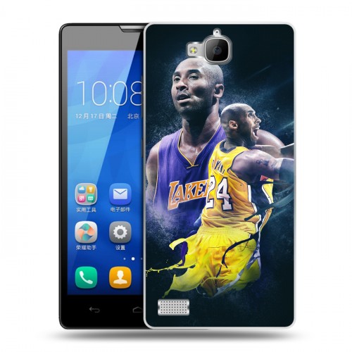 Дизайнерский пластиковый чехол для Huawei Honor 3c НБА