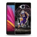 Дизайнерский силиконовый чехол для Huawei Honor 5X НБА