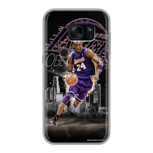 Дизайнерский силиконовый чехол для Samsung Galaxy S7 Edge НБА