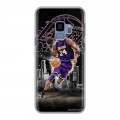 Дизайнерский пластиковый чехол для Samsung Galaxy S9 НБА