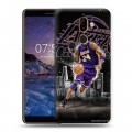 Дизайнерский пластиковый чехол для Nokia 7 Plus НБА