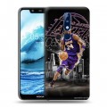 Дизайнерский пластиковый чехол для Nokia 5.1 Plus НБА