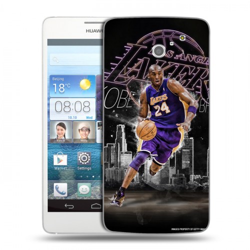 Дизайнерский пластиковый чехол для Huawei Ascend D2 НБА