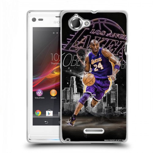 Дизайнерский пластиковый чехол для Sony Xperia L НБА