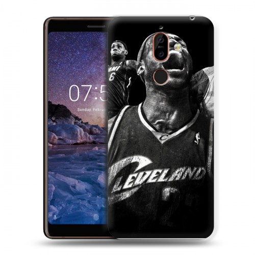 Дизайнерский пластиковый чехол для Nokia 7 Plus НБА