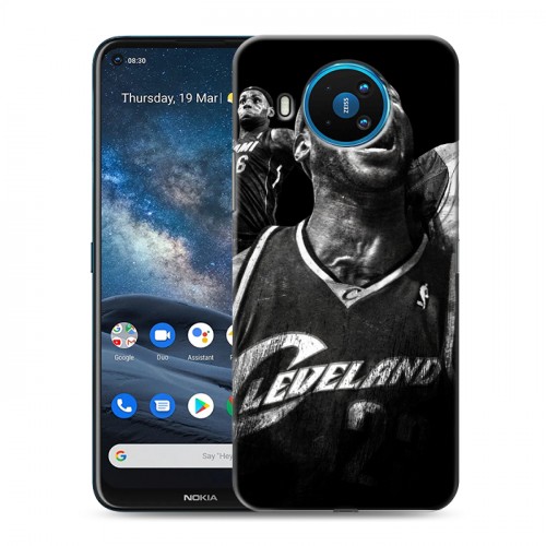 Дизайнерский силиконовый чехол для Nokia 8.3 НБА