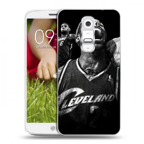 Дизайнерский пластиковый чехол для LG Optimus G2 mini НБА
