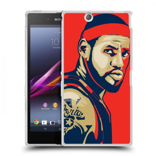 Дизайнерский пластиковый чехол для Sony Xperia Z Ultra  НБА