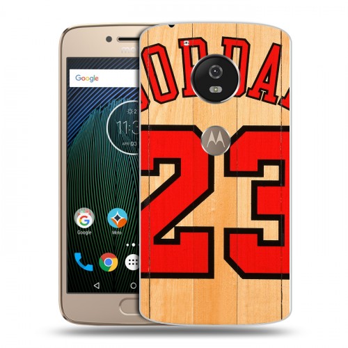 Дизайнерский силиконовый чехол для Motorola Moto G5s НБА