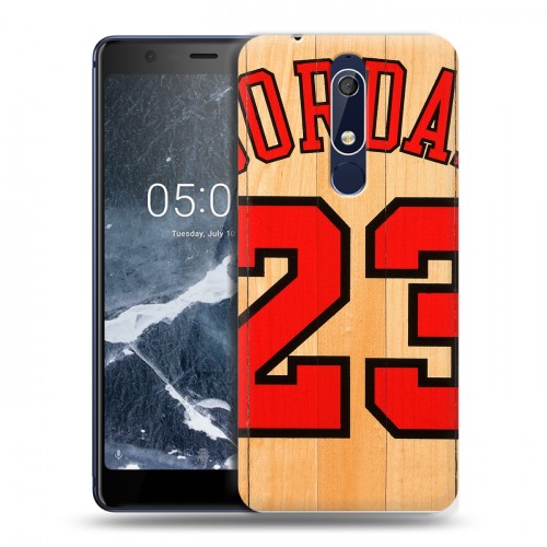 Дизайнерский пластиковый чехол для Nokia 5.1 НБА