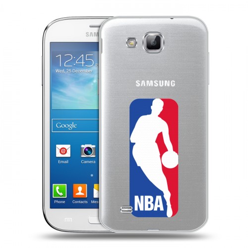 Полупрозрачный дизайнерский пластиковый чехол для Samsung Galaxy Premier