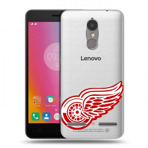 Полупрозрачный дизайнерский пластиковый чехол для Lenovo K6