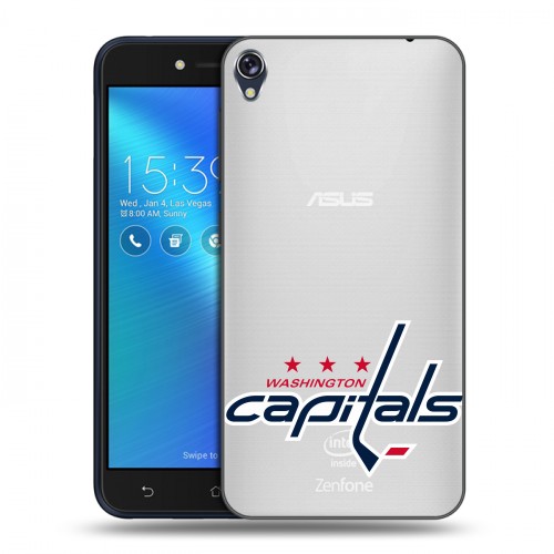 Полупрозрачный дизайнерский пластиковый чехол для Asus ZenFone Live