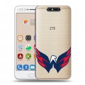 Полупрозрачный дизайнерский пластиковый чехол для ZTE Blade V8