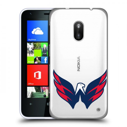 Полупрозрачный дизайнерский силиконовый чехол для Nokia Lumia 620