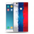 Дизайнерский пластиковый чехол для Xiaomi Mi Max 2 Российский флаг