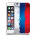 Дизайнерский силиконовый чехол для Iphone 6 Plus/6s Plus Российский флаг