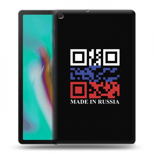 Дизайнерский силиконовый чехол для Samsung Galaxy Tab A 10.1 (2019) Российский флаг