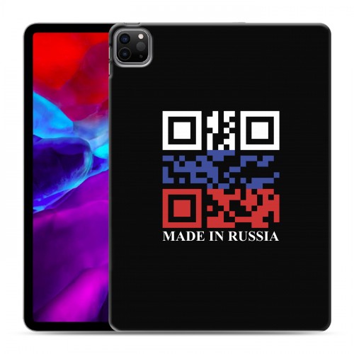 Дизайнерский пластиковый чехол для Ipad Pro 11 (2020) Российский флаг