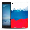 Дизайнерский силиконовый чехол для Xiaomi Mi Pad 2 Российский флаг