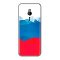 Дизайнерский силиконовый чехол для Nokia 230 Российский флаг