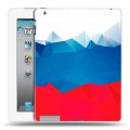 Дизайнерский пластиковый чехол для Ipad 2/3/4 Российский флаг