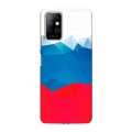 Дизайнерский пластиковый чехол для Infinix Note 8 Российский флаг