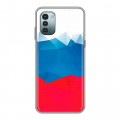 Дизайнерский пластиковый чехол для Nokia G11 Российский флаг