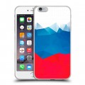 Дизайнерский силиконовый чехол для Iphone 6 Plus/6s Plus Российский флаг