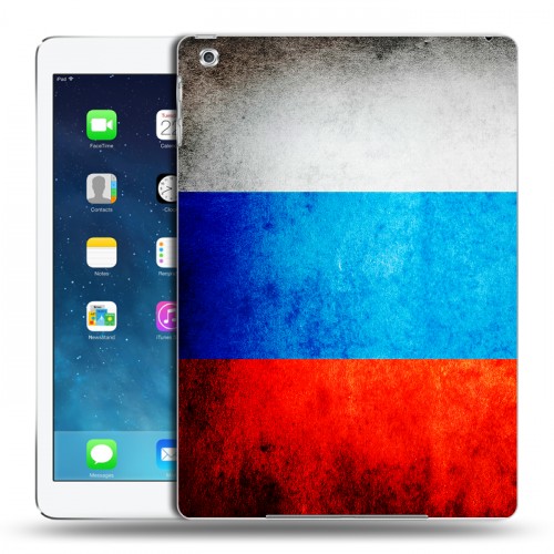 Дизайнерский силиконовый чехол для Ipad Air Российский флаг
