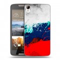 Дизайнерский силиконовый чехол для HTC Desire 828 Российский флаг