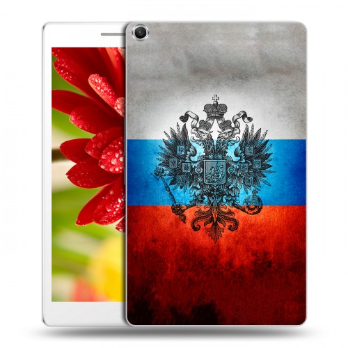 Дизайнерский силиконовый чехол для ASUS ZenPad 8 Российский флаг