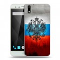 Дизайнерский пластиковый чехол для Ulefone Paris Российский флаг