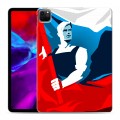 Дизайнерский пластиковый чехол для Ipad Pro 11 (2020) Российский флаг