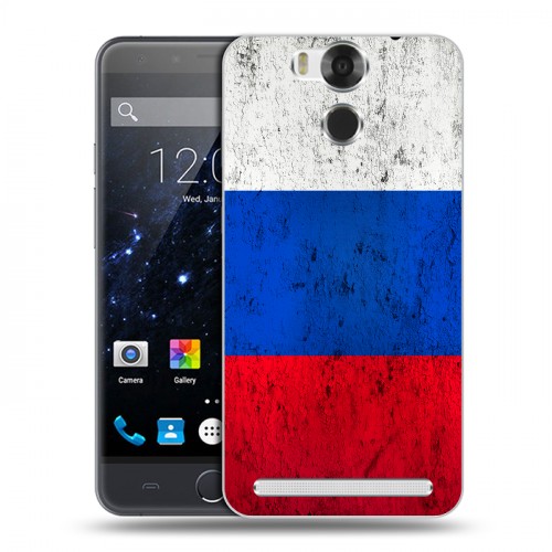 Дизайнерский пластиковый чехол для Ulefone Power Российский флаг