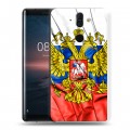 Дизайнерский силиконовый чехол для Nokia 8 Sirocco Российский флаг