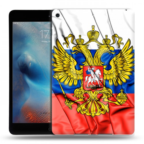 Дизайнерский силиконовый чехол для Ipad Mini (2019) Российский флаг