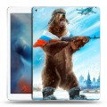 Дизайнерский пластиковый чехол для Ipad Pro Российский флаг