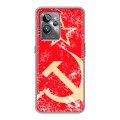 Дизайнерский силиконовый с усиленными углами чехол для Realme GT2 Pro Флаг СССР 