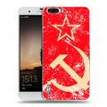 Дизайнерский силиконовый чехол для Huawei Honor 6 Plus Флаг СССР 