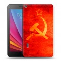 Дизайнерский силиконовый чехол для Huawei MediaPad T3 7 Флаг СССР 
