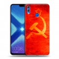 Дизайнерский силиконовый чехол для Huawei Honor 8X Флаг СССР 