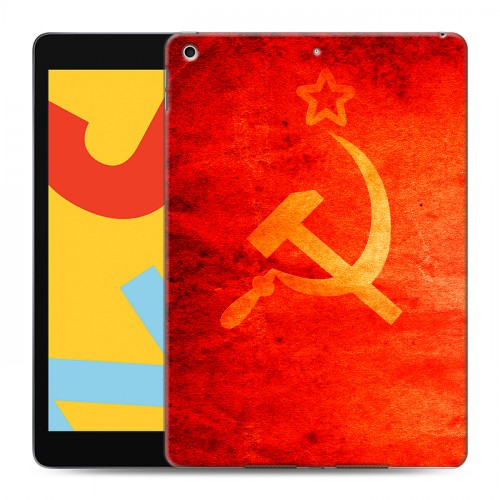 Дизайнерский силиконовый чехол для Ipad 10.2 (2019) Флаг СССР 