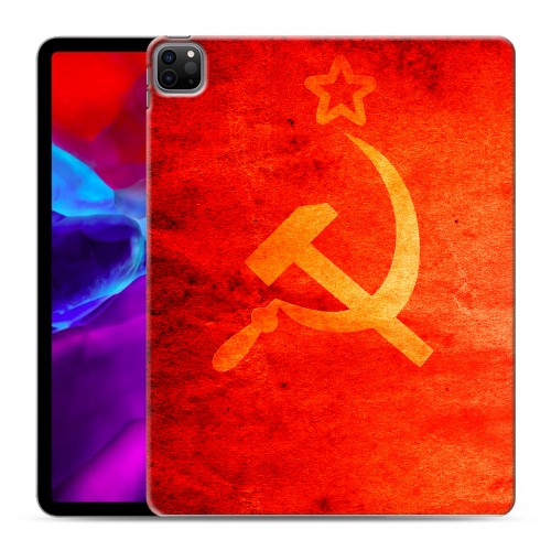 Дизайнерский пластиковый чехол для Ipad Pro 12.9 (2020) Флаг СССР 
