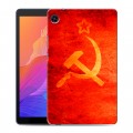Дизайнерский силиконовый чехол для Huawei MatePad T8 Флаг СССР 