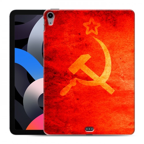 Дизайнерский силиконовый чехол для Ipad Air (2020) Флаг СССР 